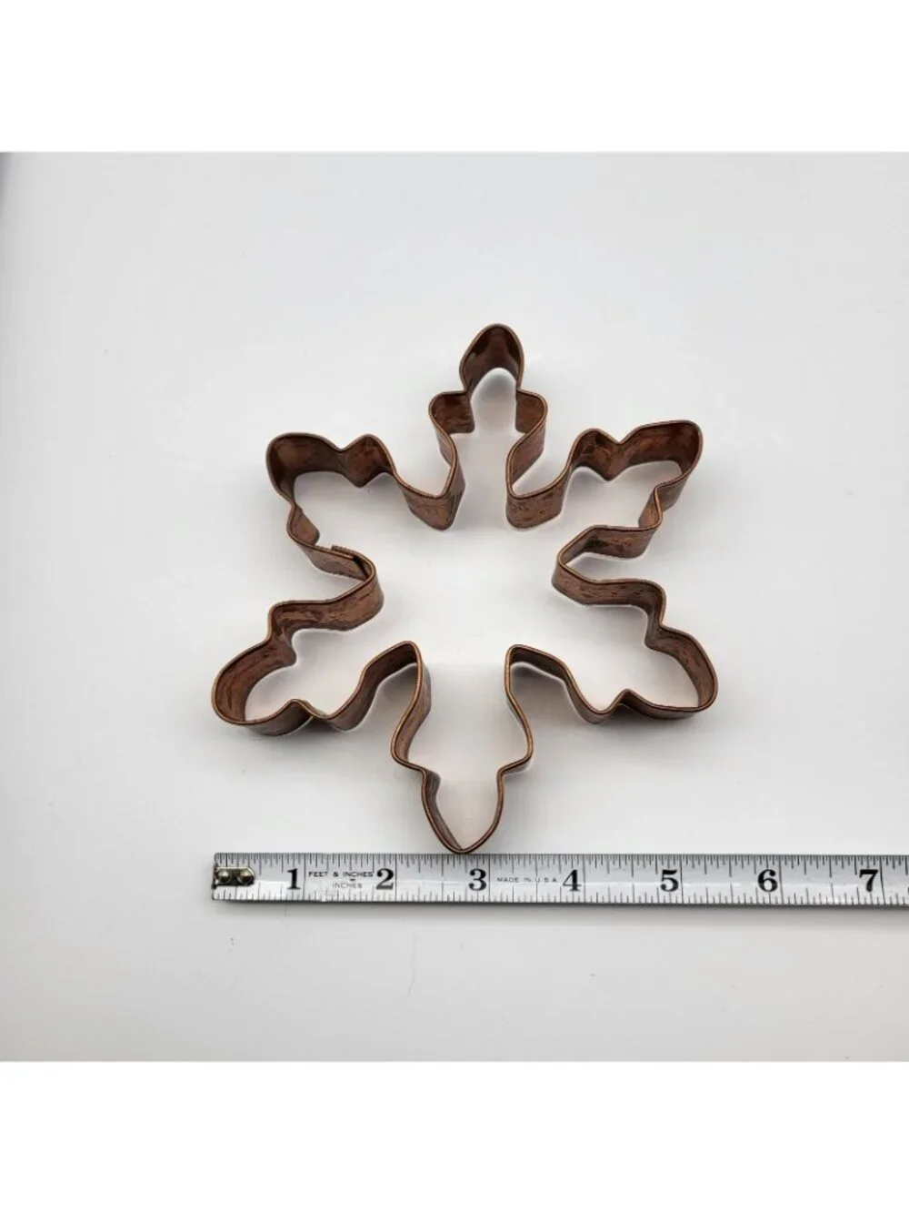 Snowflake Cookie Cutter Large Copper Williams Sonoma Baking Cookies